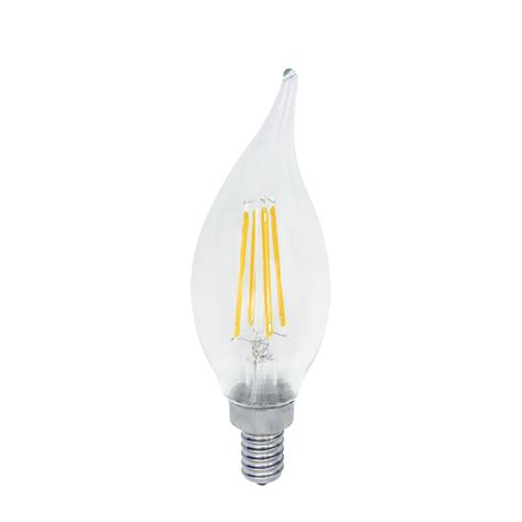 LED TYPE C CLEAR FIL 3 5W 120V 3000K SOFT WHITE DIM 1 60077