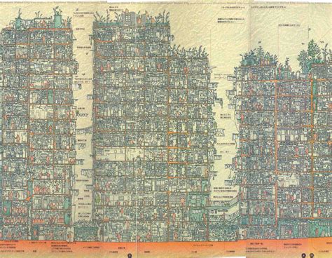 Kowloon Walled City Population Density