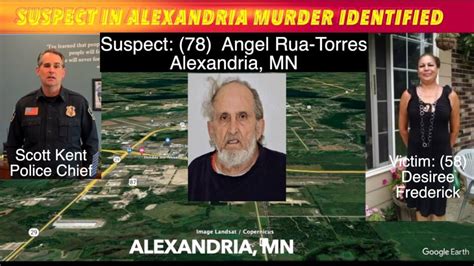 Updated Booking Photo Alexandria Murder Suspect Arrested Inewz