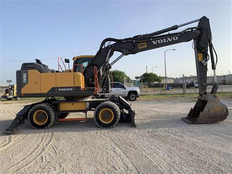 Volvo Ew E Sn Wheeled Excavators Construction Equipment