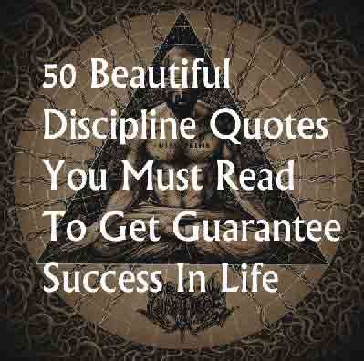 Discipline Quotes - 50 Quotes You Must Read To Get Guarantee Success