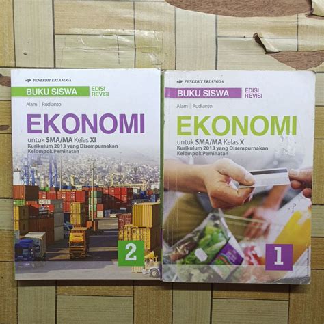 Jual Buku Original Bekas Buku Siswa Ekonomi Kelas X Xi Xii Sma