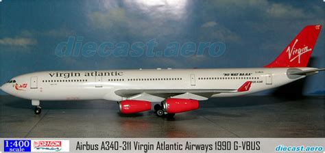 Model Aircraft Airbus A Virgin Atlantic Airways G Vbus By