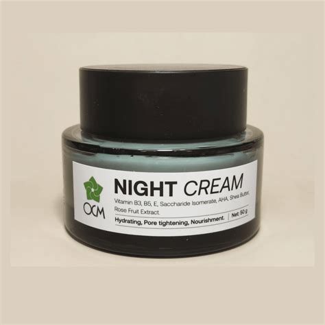 MOISTURIZER CREAM FOR NIGHT USE - OCM Vietnam