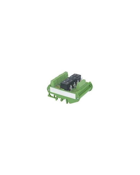 Module Rel Rail Din 24V Ac Dc 1 Rel Max 250V Ac 10A 30V Dc 10A