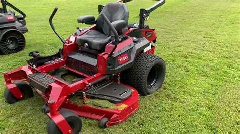 Toro Z Master 4000 Series Mower Demo Review YouTube