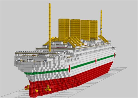 LEGO HMHS Britannic Model - Hägerman's Ships