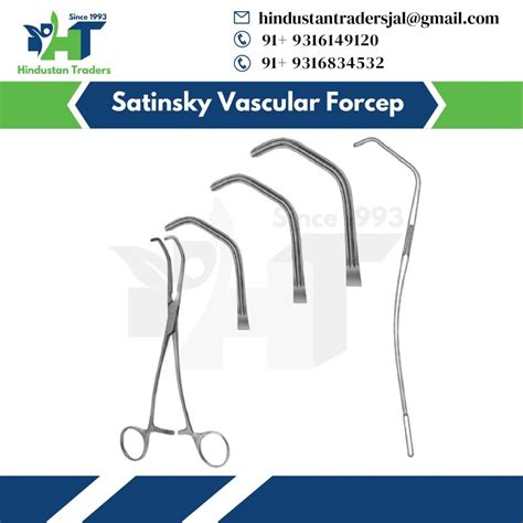 Satinsky Vascular Clamp At Rs Piece Vascular Clamp In Jalandhar