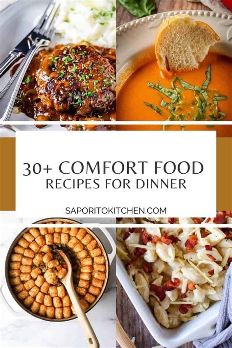 Ultimate Comfort Food Recipes For Dinner In Comfort Food