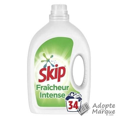 Skip Fraîcheur intense Lessive Liquide Le bidon de 1 7L 34 lavages