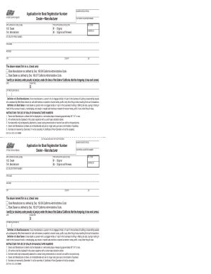 Fillable Online Dmv Ca BOAT 101A APPLICATION FOR BOAT REGISTRATION