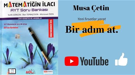 Matemat N Laci Ayt Soru Bankasi T Rev Test Sayfa Youtube