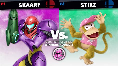 UVIC Fight Club 32 Skaarf Samus Dark Samus Vs Stixz Diddy