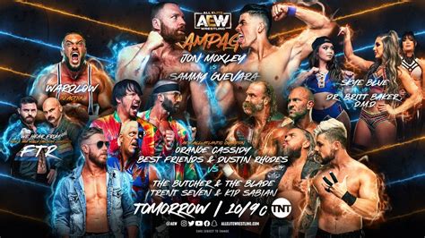 AEW Rampage Card Tonight (12/16/22) - Full Preview & Lineup