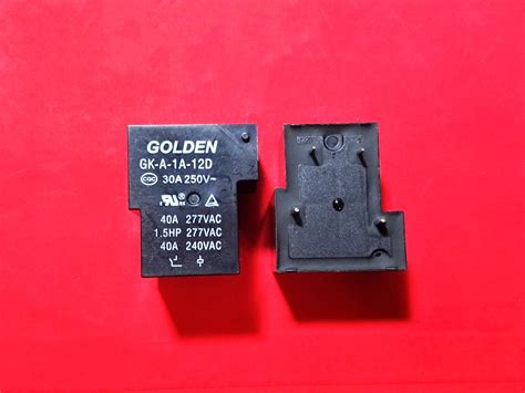 GK A 1A 12D 12VDC Relay Golden Brand New And 50 Similar Items