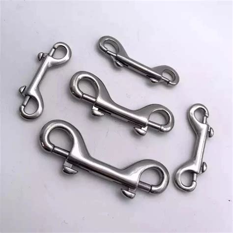 Stainless Steel 304 Double End Bolt Clips 100mm Heavy Duty Snap Hook