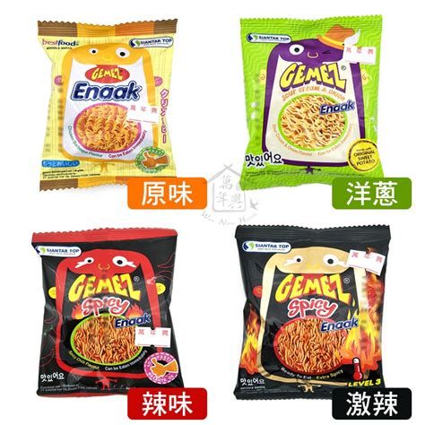 韓國 Enaak 小雞麵 原味 辣味 洋蔥 激辣 點心麵 雞汁麵 脆麵 【萬年興】 蝦皮購物