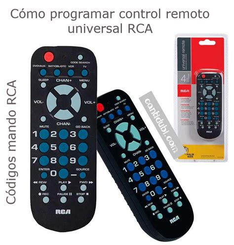 Manual De Control Universal Rca