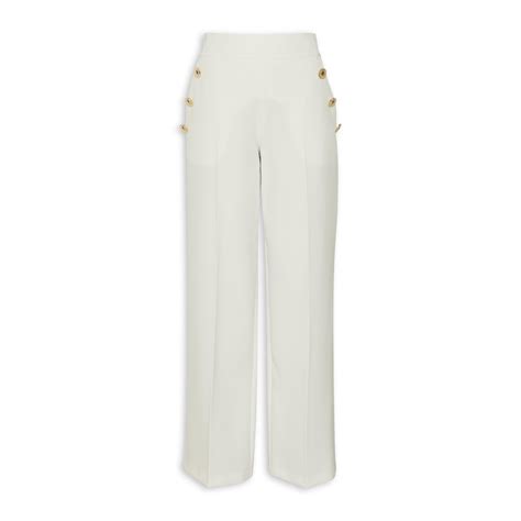 Off White Skinny Leg Pants 3136756 Truworths