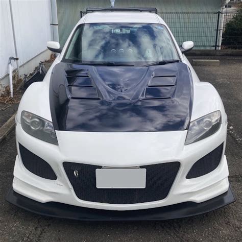 Rx 8のse3p・rxｰ8・トヨシマクラフトfrpボンネット・re雨宮・ボンネット交換に関するカスタム事例｜車のカスタム情報はcartune