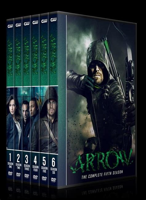 Arrow Seasons 1 6 Custom Dvd Cover Set English 2012 Covertr