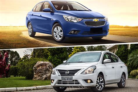 Chevrolet Aveo vs Nissan Versa Cuál es mejor