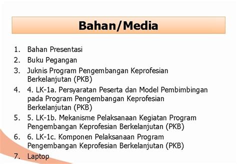 PENYEGARAN INSTRUKTUR NASIONALMENTOR PROGRAM PENGEMBANGAN KEPROFESIAN