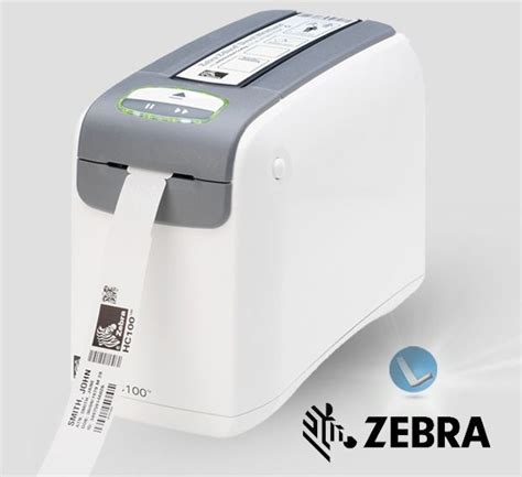 Impressora Zebra de Pulseiras HC100 Lservice peças e impressoras