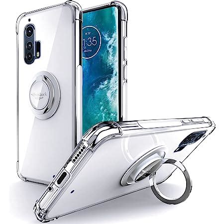 Silverback Funda Transparente Para Moto Edge Plus Con Soporte De Anillo