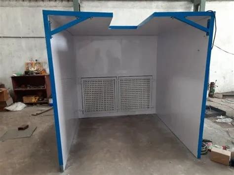 Finimac Blue Front Open Portable Paint Spray Booth For Painting