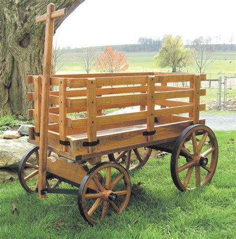 Amish Wooden Express Wagons Amish Pleasures