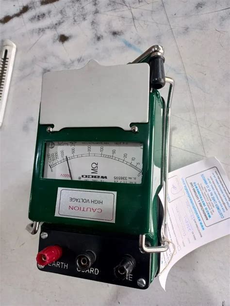 Mild Steel Eddy Current Dynamometer Waco Megger Insulation Tester At