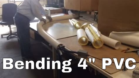 How To Heat And Bend 4 Pvc Pipe Using The Pvc Bendit Tool Youtube