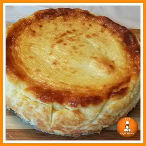 Tarta De Queso La Viña ~ Fácil Y Rico Ampis Recetas