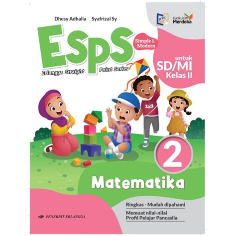 Jual Esps Matematika Sd Kelas 2 Kurikulum Merdeka Erlangga Kota Surabaya Outleterlangga