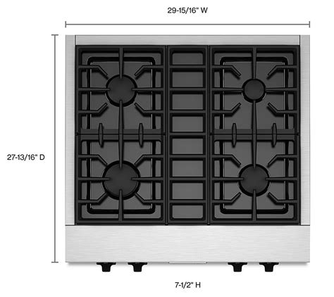 Questions and Answers: KitchenAid 30" Built-In Gas Cooktop KGCU407VSS ...