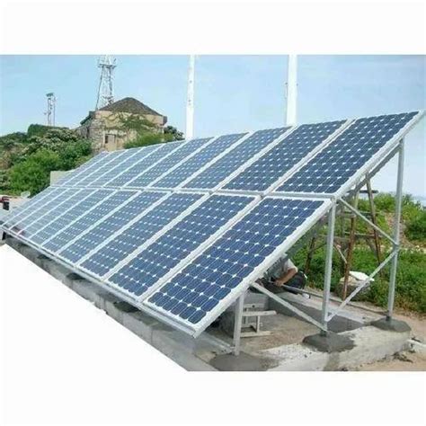 Mounting Structure Grid Tie 3kw Solar Rooftop System For Residential Capacity 10 Kw At Rs