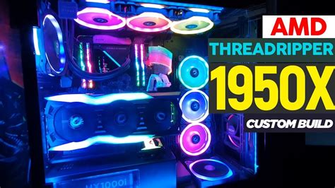 Thermaltake Amd Threadripper X Nvidia Rtx Custom Build Pc