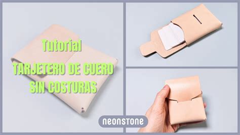 Tutorial Tarjetero Origami De Cuero Sin Costuras F Cil Y