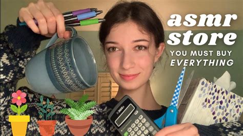 Asmr Store Roleplay Selling Random Objects You Must Buy Everything