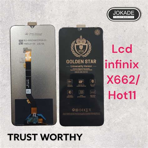 Jual LCD TOUCHSCREEN INFINIX HOT X COMPLETE ORIGINAL SET INCELL