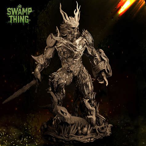 Swamp Thing 3D Printing Model STL