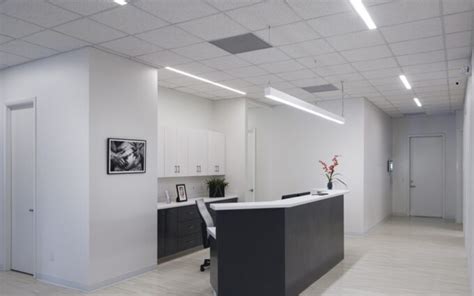 Seamless Linear Office Led Pendant Light Modern Place