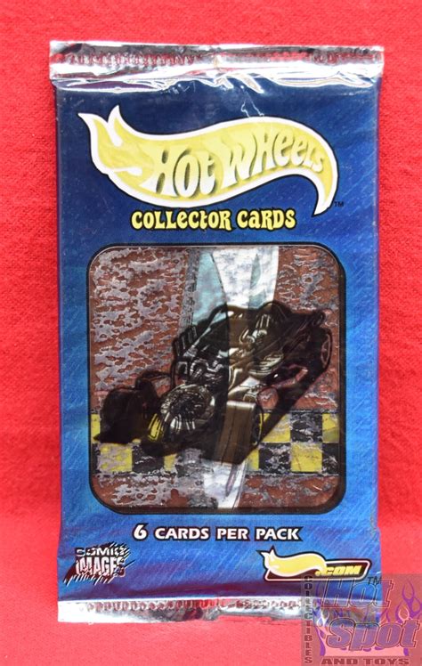 Hot Spot Collectibles and Toys - Hot Wheels Collector Cards Sealed Pack of 6