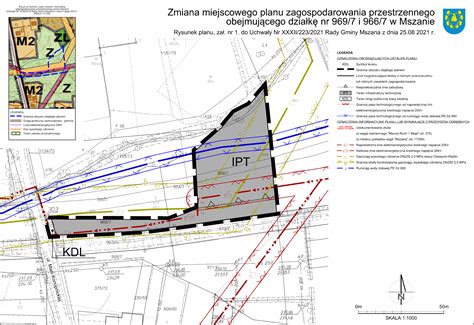 Dane przestrzenne dla aktów planowania przestrzennego UG Mszana