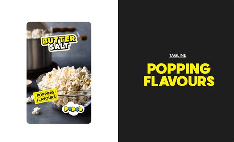 Popos Popcorn Branding On Behance