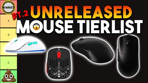 UNRELEASED Gaming Mouse Tier List SHOCKING Informative YouTube