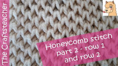 Knitting Honeycomb Brioche Stitch Or Beecell Or Hexagon Stitch Part