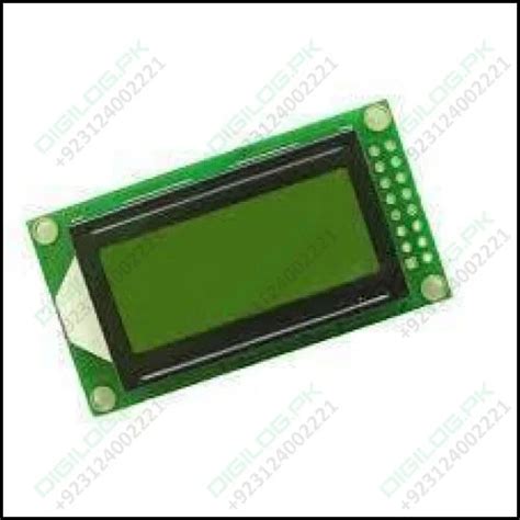 Lcd 8×2 Characters Green Backlight Shahalampk