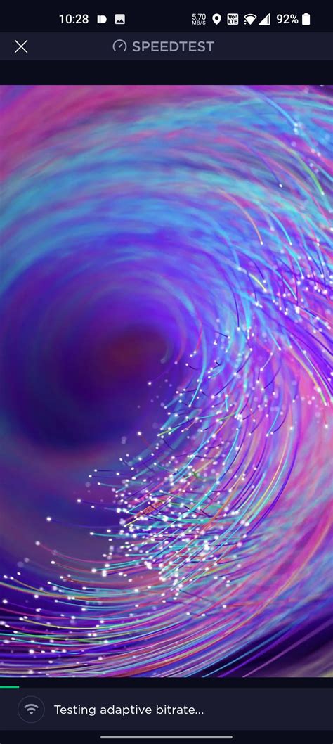 speedtest  measures   kind  crazy high res video